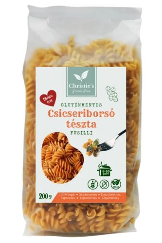 Christie's gluténmentes csicseriborsó tészta fusilli 200g